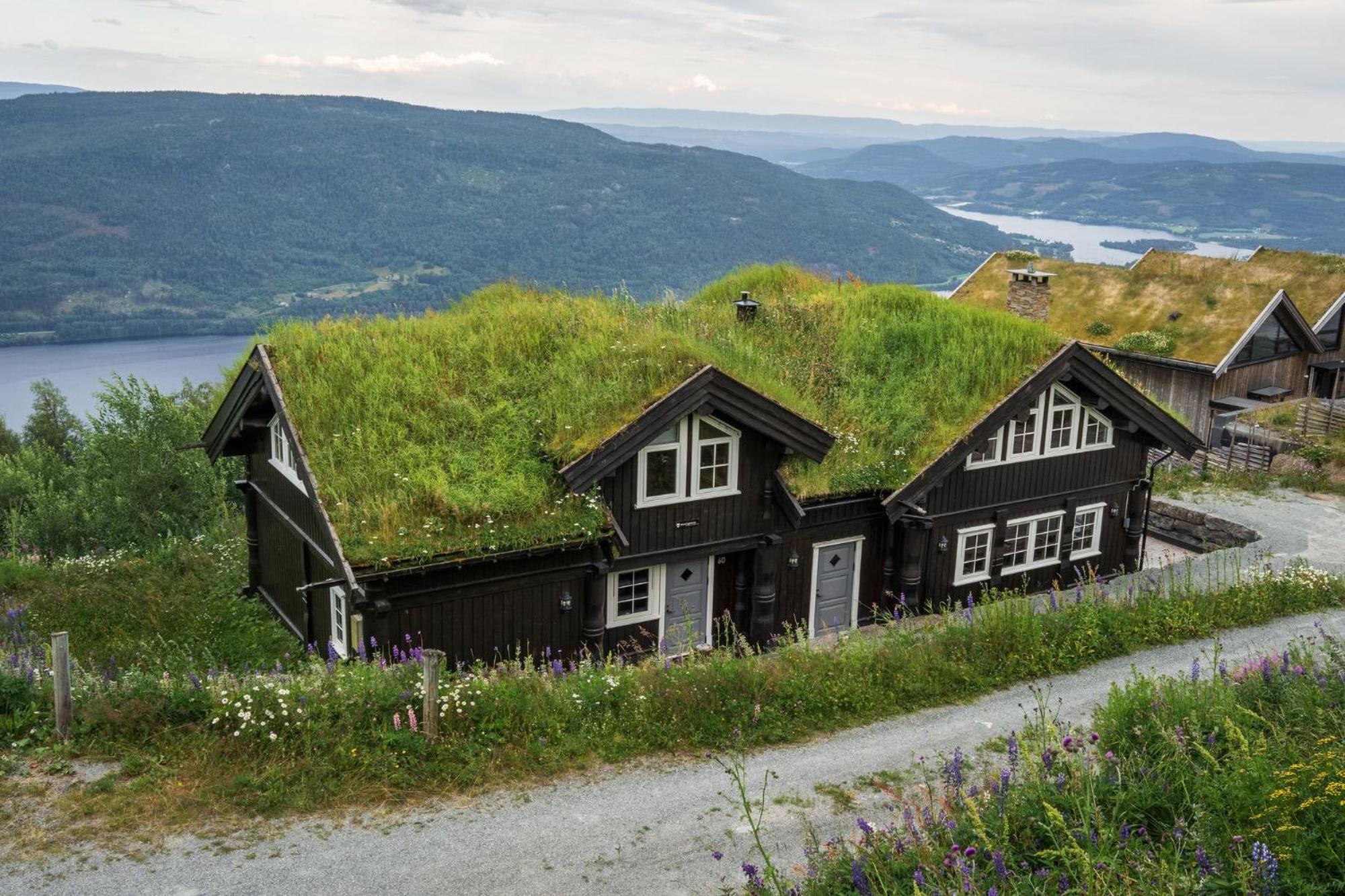 Hotel Norefjell - Storhytte Med Jacuzzi Og Fantastisk Beliggenhet Noresund Exterior foto